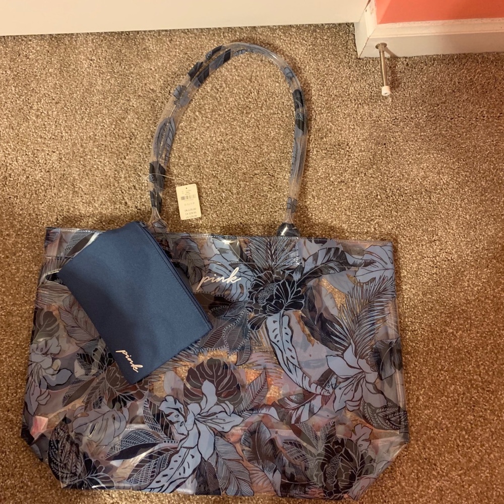 VS Pink Beach Tote